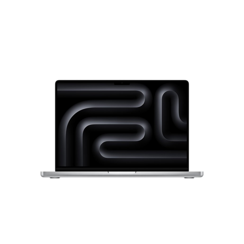 MacBook Pro 14" mit M4 Pro Chip, 12-Core CPU und 16-Core GPU, 24GB, 512GB SSD, silber