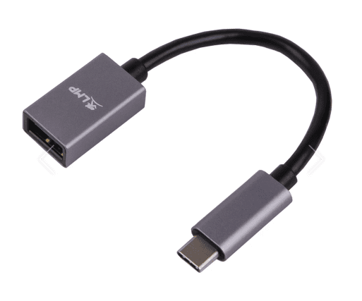 LMP USB-C (m) zu USB A (w) Adapter 15cm, Aluminium Gehäuse 2 LMP USB-C (m) zu USB A (w) Adapter 15cm, Aluminium Gehäuse – Bild 2