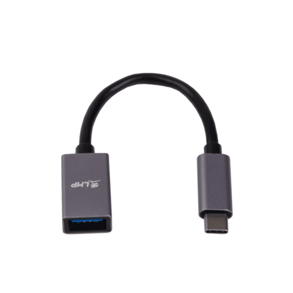 LMP USB-C (m) zu USB A (w) Adapter 15cm, Aluminium Gehäuse 1 LMP USB-C (m) zu USB A (w) Adapter 15cm, Aluminium Gehäuse