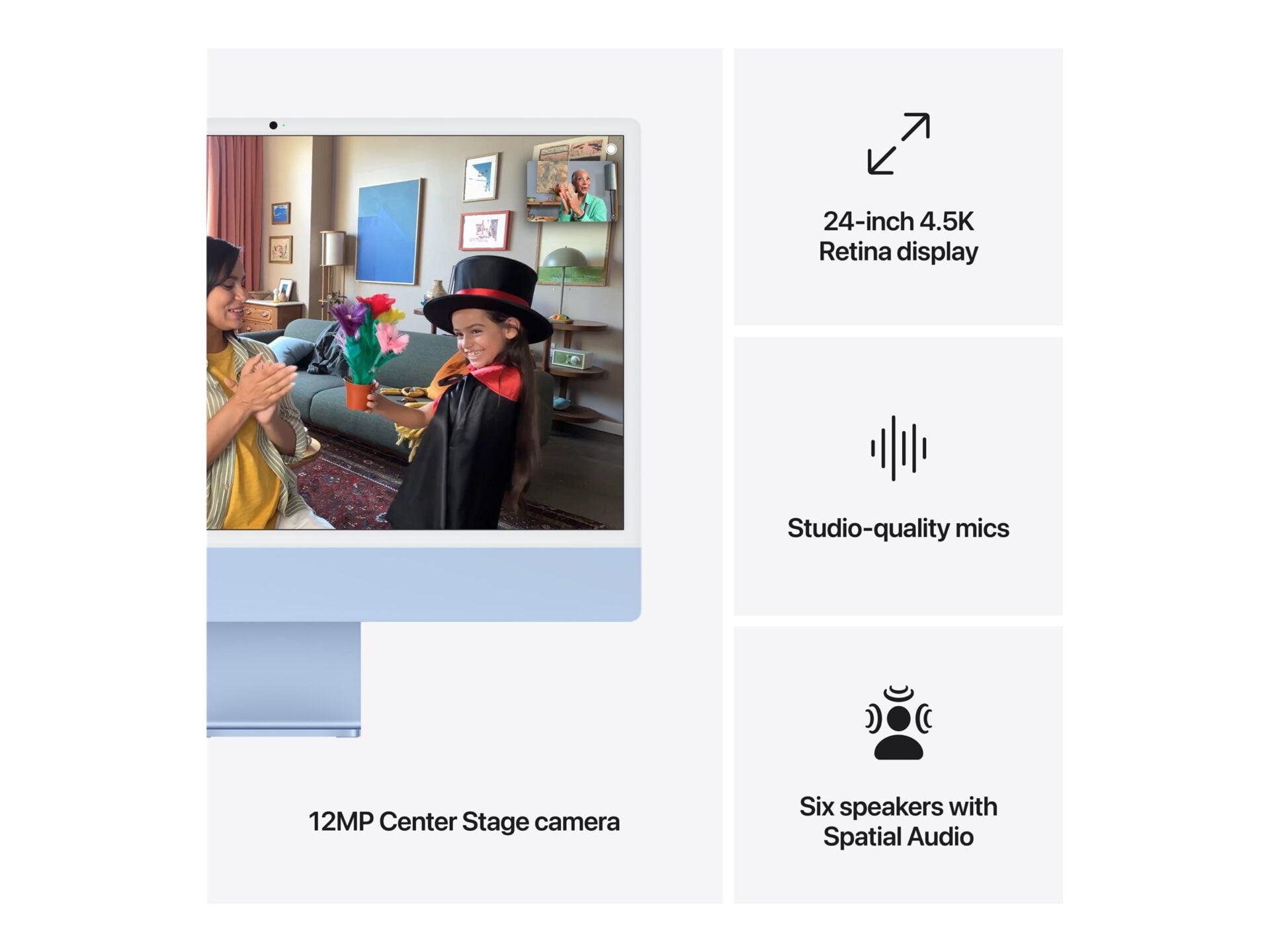 Apple iMac 24 Zoll mit 4.5K Retina Display, M4 Chip 10-Core CPU und 10 4 Apple iMac 24 Zoll mit 4.5K Retina Display, M4 Chip 10-Core CPU und 10