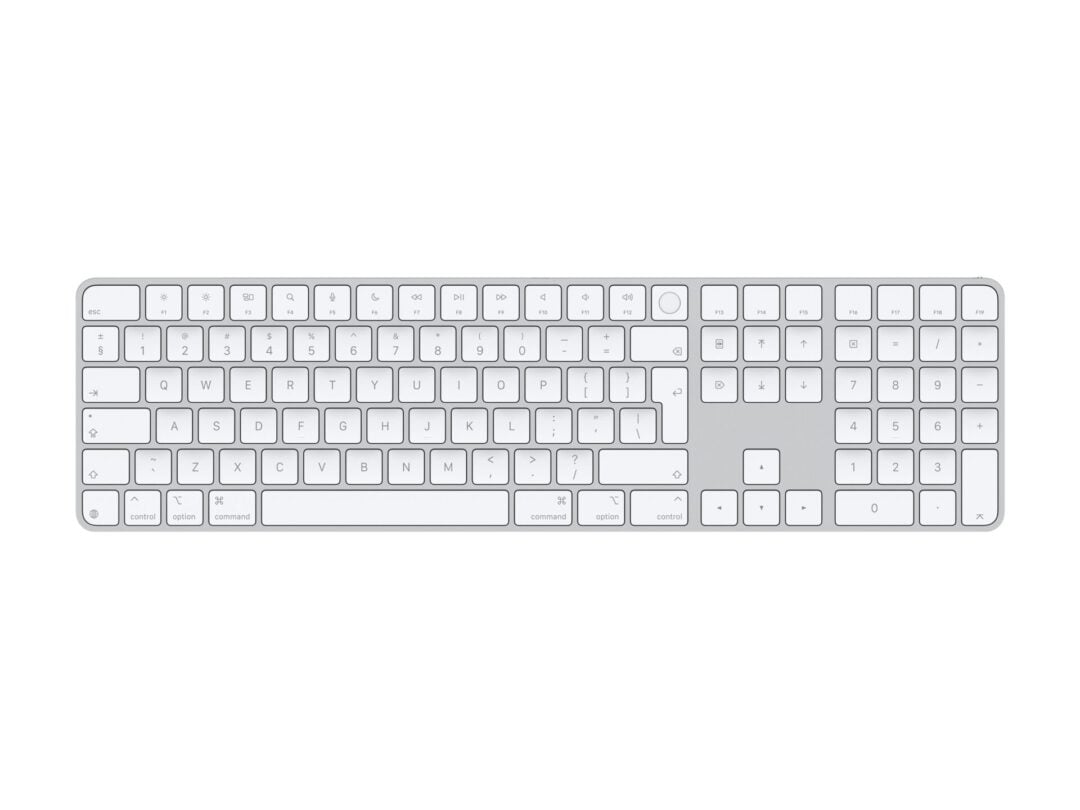 Apple Magic Keyboard mit Touch ID und Ziffernblock für Mac