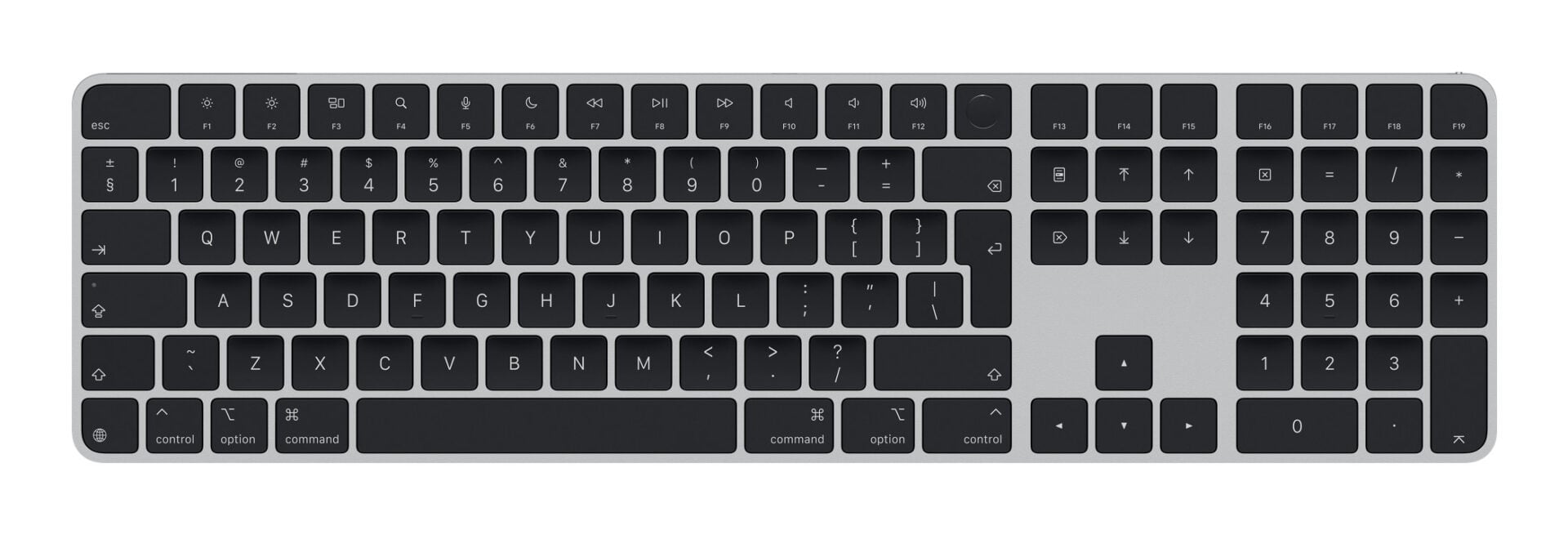 Apple Magic Keyboard mit Touch ID und Ziffernblock für Mac m 1 Apple Magic Keyboard mit Touch ID und Ziffernblock für Mac m