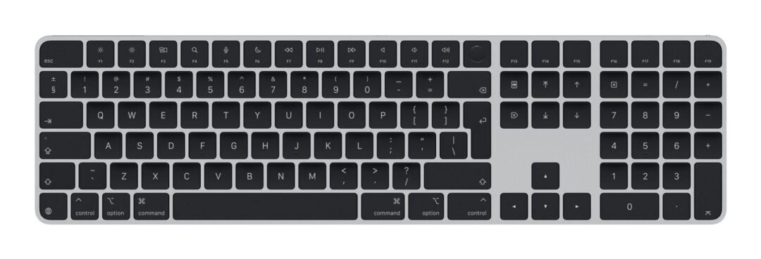 Apple Magic Keyboard mit Touch ID und Ziffernblock für Mac m