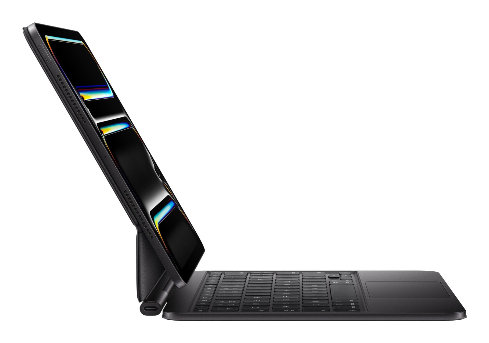 Apple Magic Keyboard für iPad Pro 11 Zoll (M4), schwarz, deutsch 4 Apple Magic Keyboard - QWERTY, Englisch, Trackpad, Scherenschalter, 1 mm, Apple