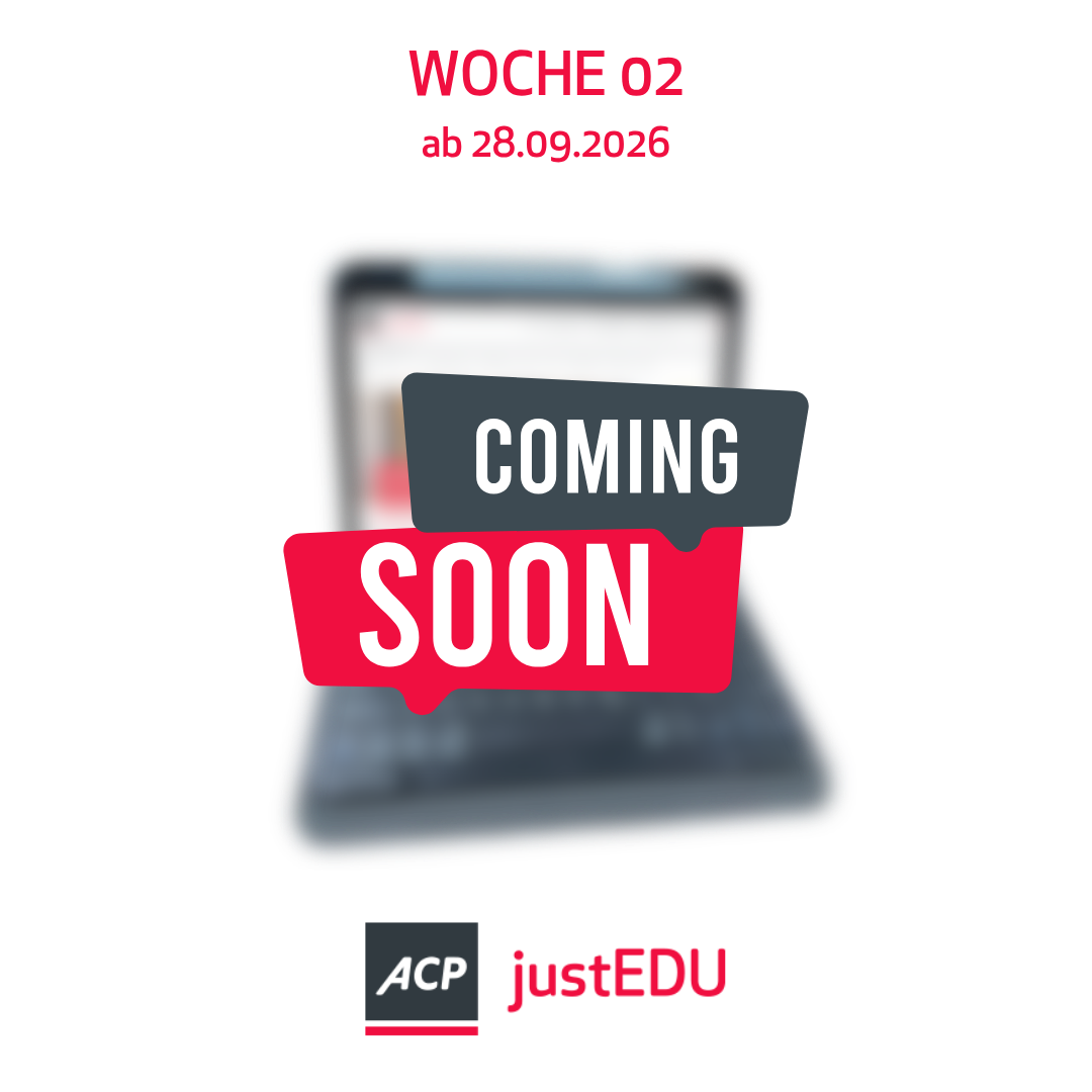 acp-justEDU Produkt-coming-soon