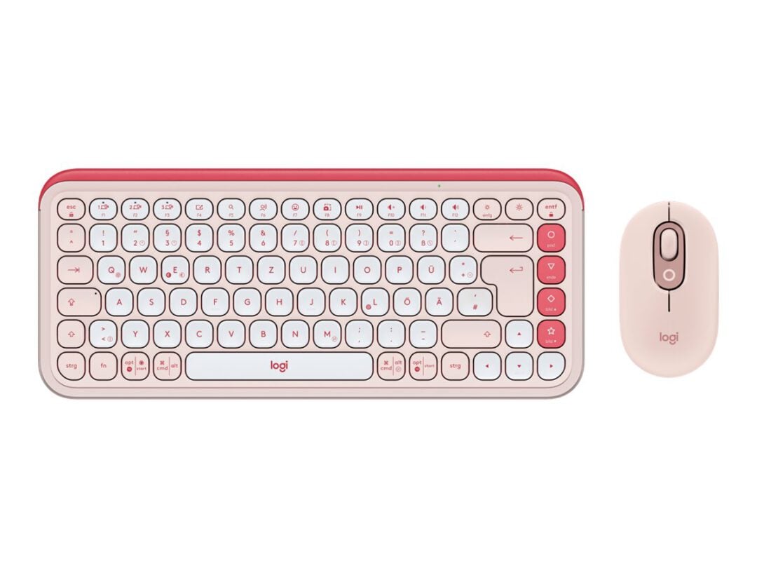 Logitech POP Icon Combo Rosa/Offwhite